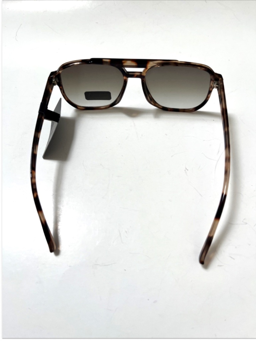 House of Harlow 1960 Aviator Sunglasses Double Bridge NWT Tortoise Shell Brown - Picture 4 of 9